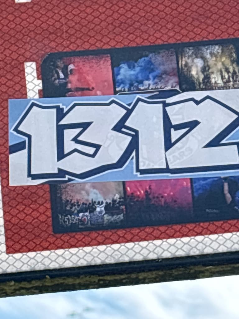 1312 sticker in Arild