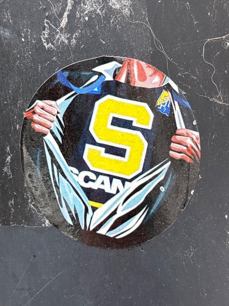 Scania sticker in Gränna