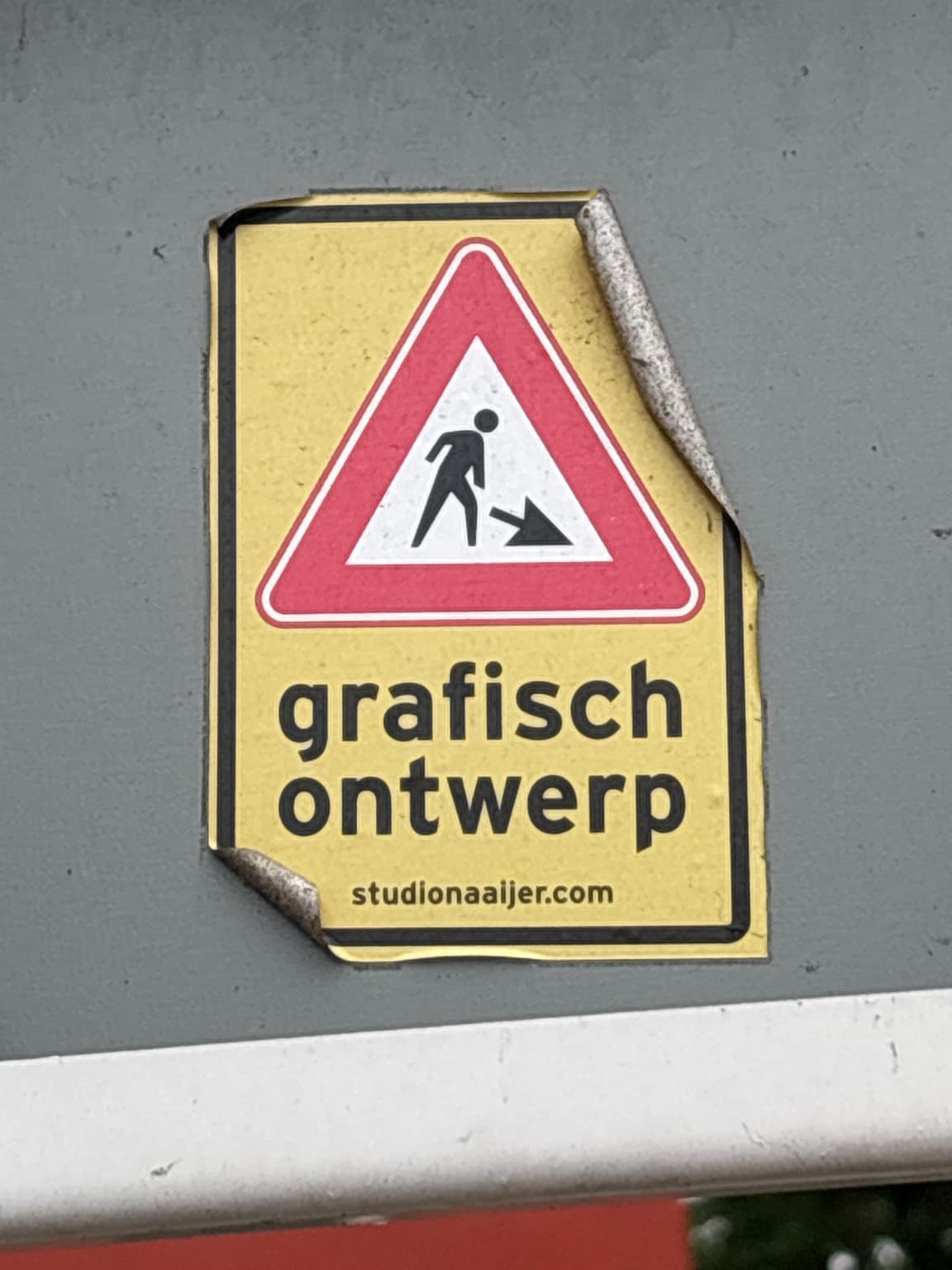 Grafisch ontwerp sticker in The Hague