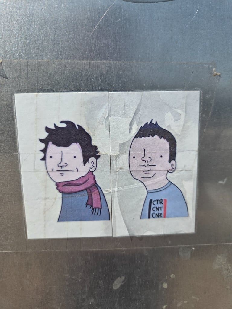Street sticker in Les Chères