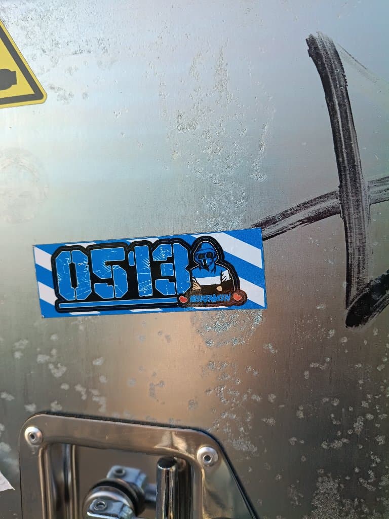 Street sticker in Groningen