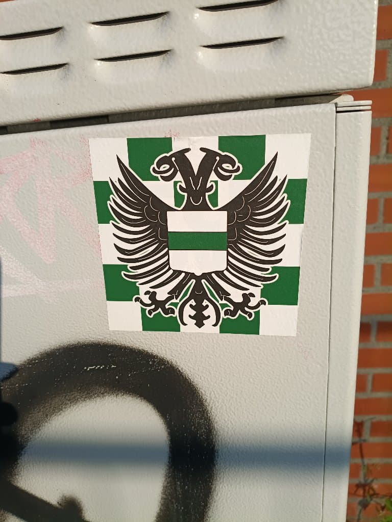 Groningen sticker in Groningen
