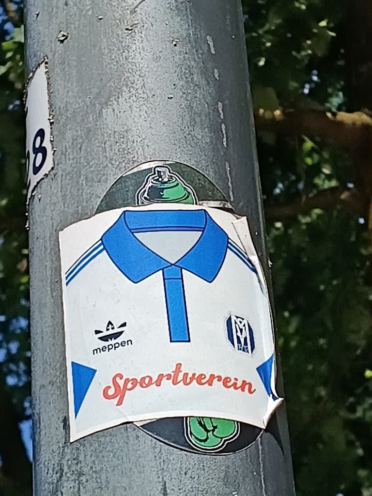 Meppen sportverein sticker in Emmen
