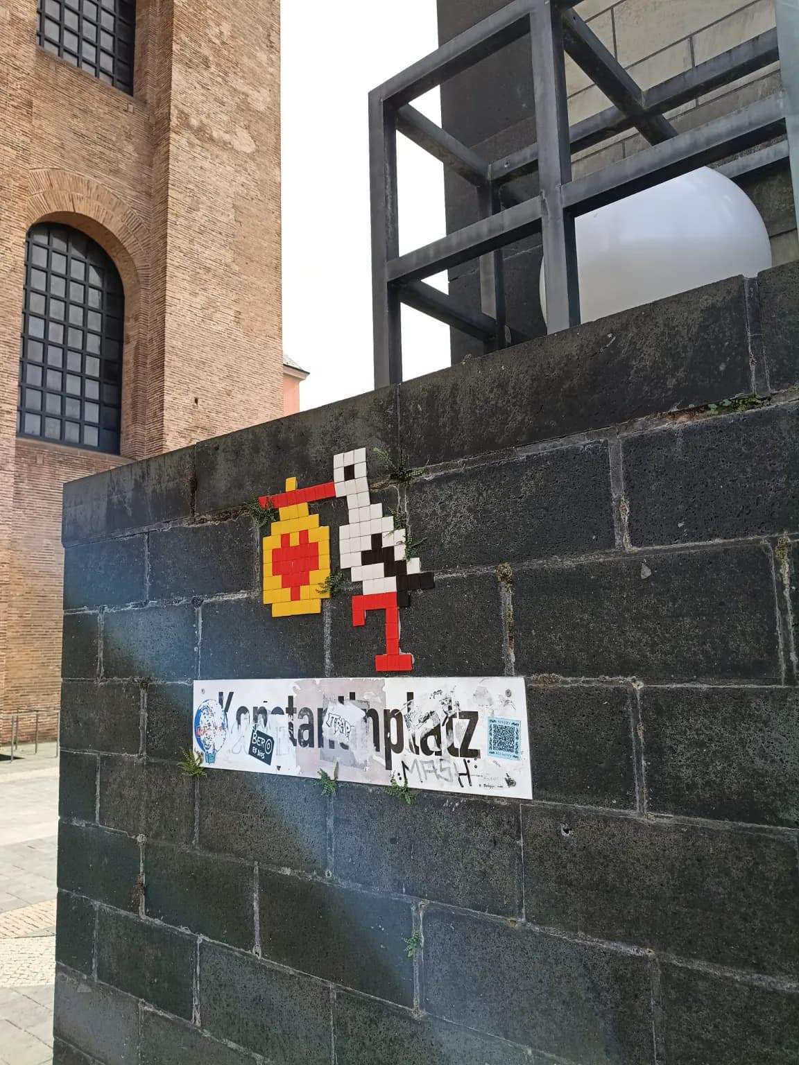 Street sticker in Trier