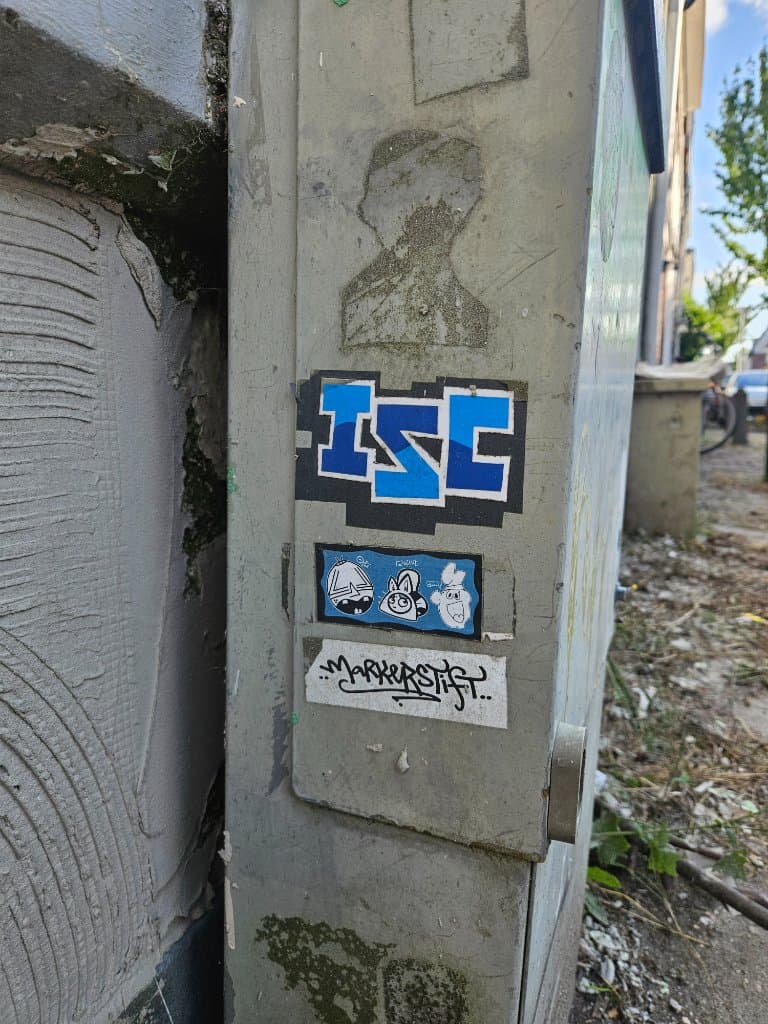 ISC sticker in Zwolle