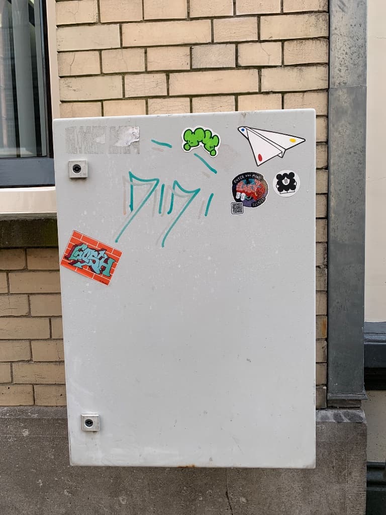 Gosh sticker in Kampen
