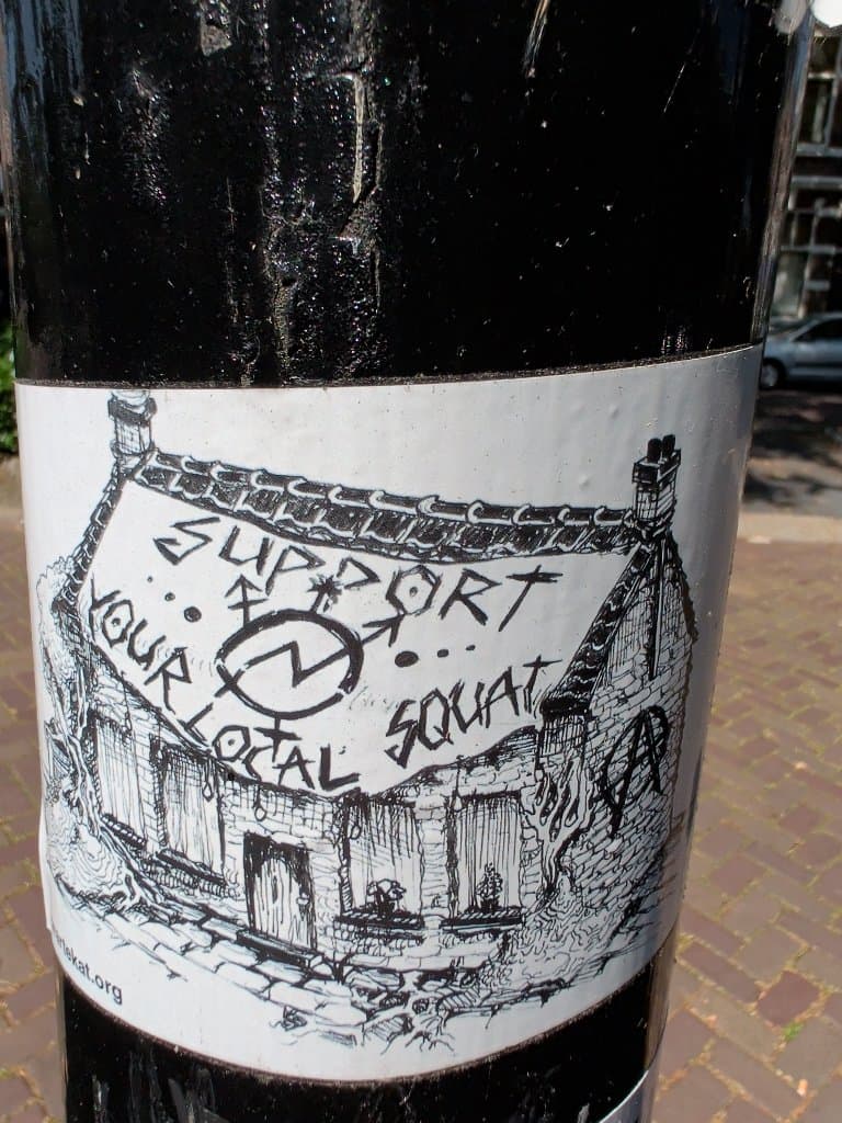 Support your local squad sticker in Dordrecht