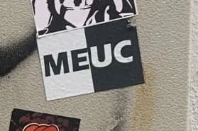 Street sticker in Kampen