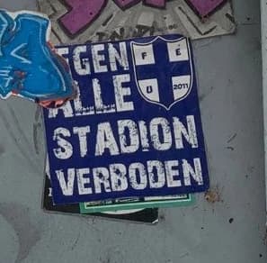 Street sticker in Kampen